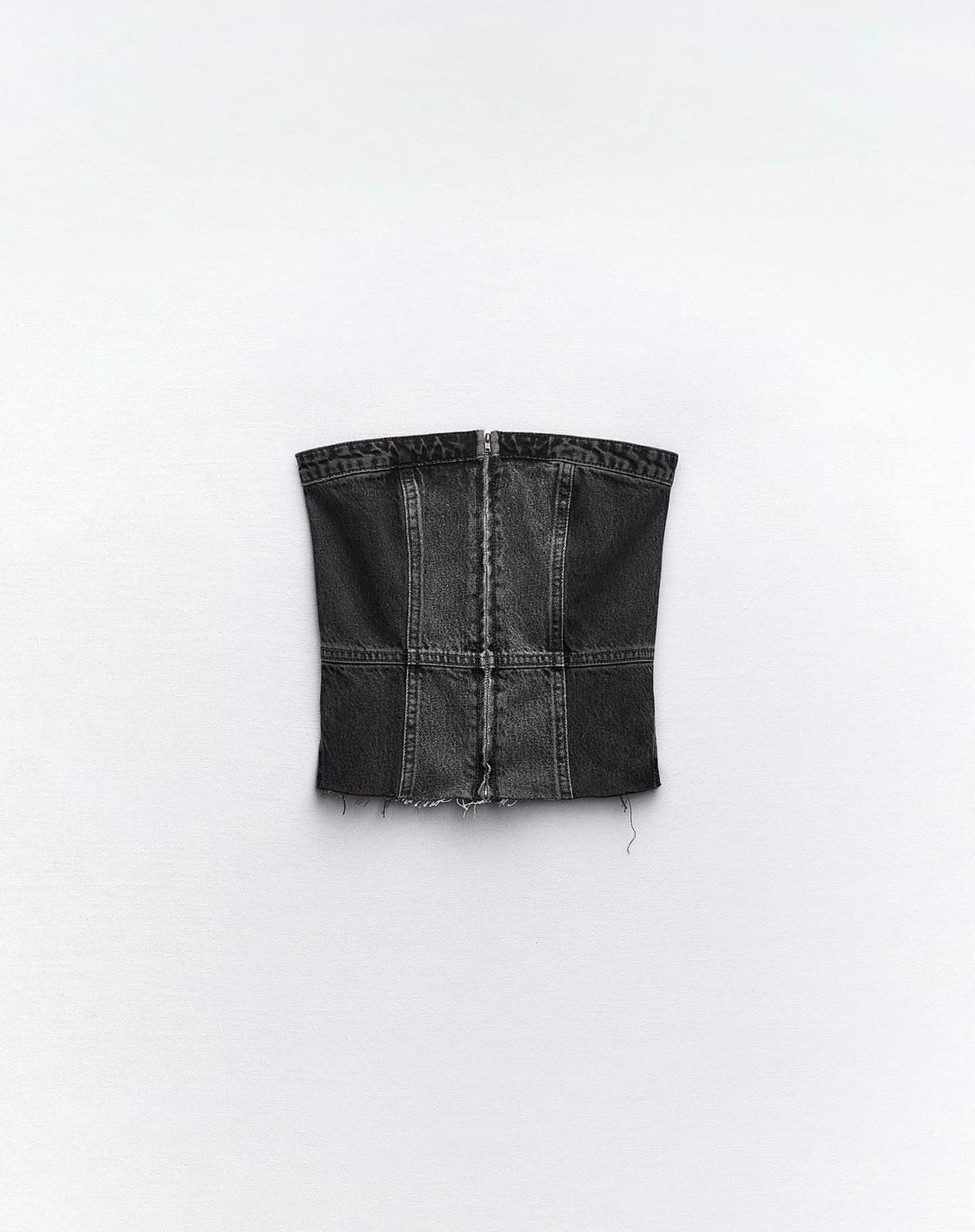 Corset jeans preto