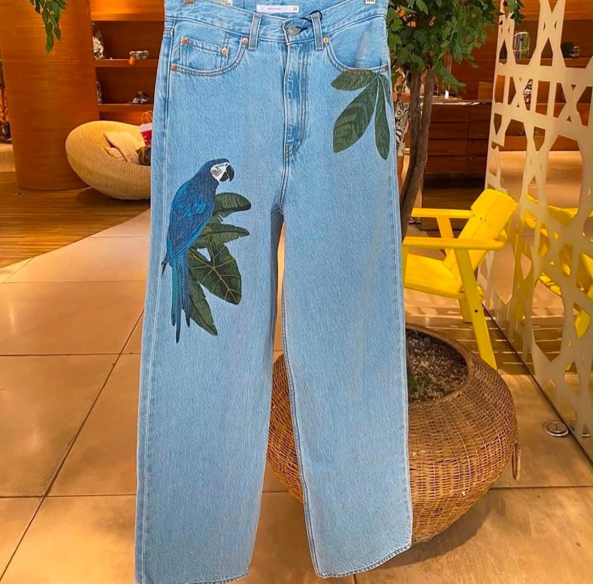 Calca jeans farm + Levi’s — foto 1